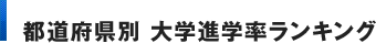 都道府県別 大学進学率ランキング