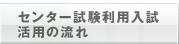 センター試験利用入試活用の流れ